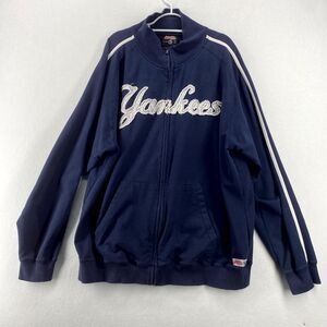 Vintage Stitches Genuine Merchandise MLB New York Yankees Baseball Full Zip XL